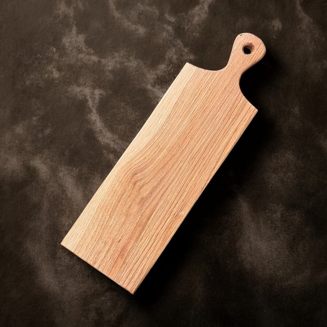 COMBO PARRILLERO - Tabla de Encino + Cuchillo de 7"